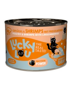 Lucky Lou LifeStage Senior Πουλερικά & Γαρίδες 200gr