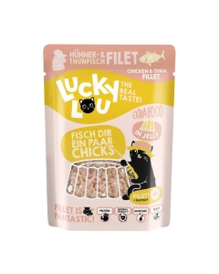 Lucky Lou ExtraFood Jelly Φιλέτο Τόνου & Κοτόπουλου 70gr