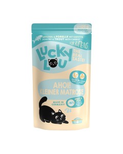 Lucky Lou LifeStage Kitten Πουλερικά & Πέστροφα 125gr