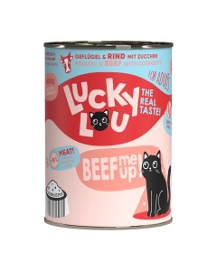Lucky Lou LifeStage Adult Πουλερικά & Βοδινό 400gr