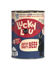 Lucky Lou LifeStage Senior Πουλερικά & Βοδινό 400gr
