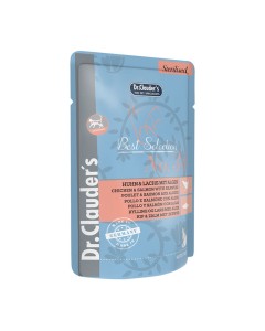 Dr Clauder's Cat Best Selection Sterilised Chicken & Salmon No34 85gr