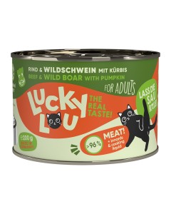 Lucky Lou LifeStage Adult Βοδινό & Αγριογούρουνο 200gr