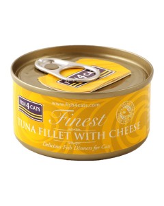 Fish4Cats Tuna Fillet & Cheese 70gr