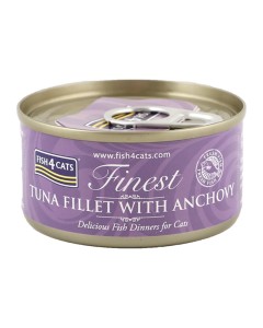 Fish4Cats Tuna Fillet & Anchovy 70gr