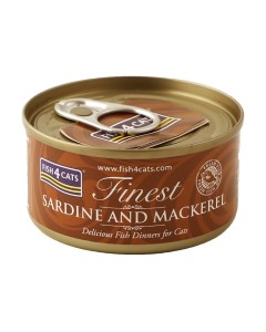 Fish4Cats Sardine & Mackerel 70gr