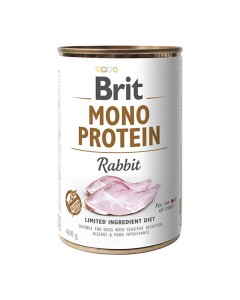 Brit Dog Can Monoprotein Rabbit 400gr