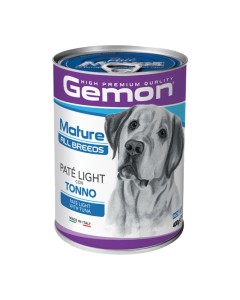 Gemon Dog Πατέ Light Tuna 400gr