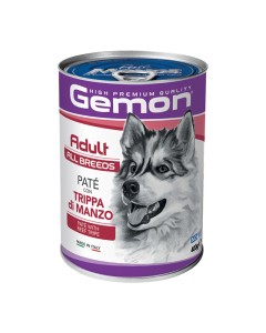 Gemon Dog Πατέ Adult Beef Tripe 400gr