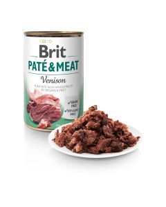 Brit Dog Can Pate & Meat Venison 800gr