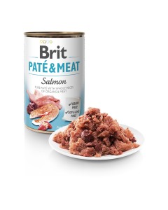 Brit Dog Can Pate & Meat Salmon 800gr