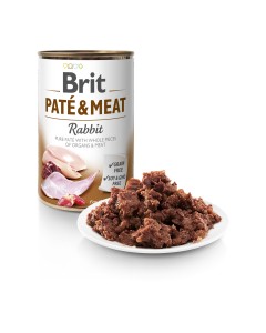Brit Dog Can Pate & Meat Rabbit 400gr