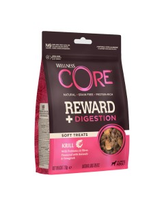 Wellness Core Dog Reward & Digestion Soft Treats Krill 170gr