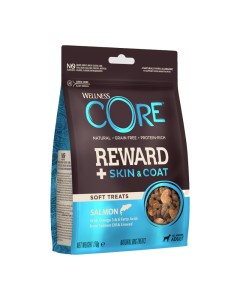 Wellness Core Dog Reward & Skin & Treat Soft Treats Salmon 170gr