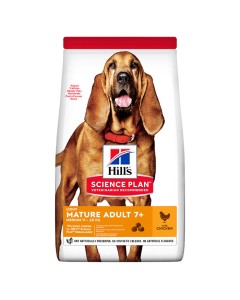 Hill's Science Plan Dog Mature Adult Light Medium με Κοτόπουλο 14kg