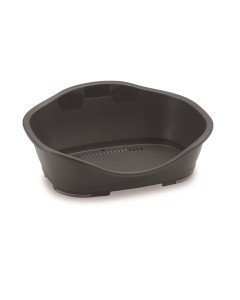 Stefanplast Sleeper 3 Κρεβάτι Πλαστικό Γκρι Σκούρο 80.5x55x32cm