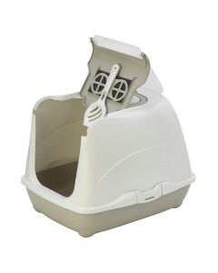 Moderna Flip Cat Κλειστή Τουαλέτα Γάτας Γκρι 50x39x37cm