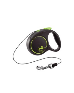 Flexi Black Design Cord Πράσινο XS 3M