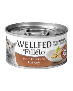Wellfed Filleto Φιλετάκια Γαλοπούλα 70gr