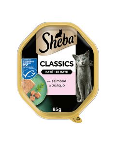Sheba Classic Δισκάκι Σολομός Πατέ 85gr
