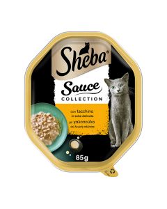 Sheba Sauce Collection Δισκάκι Γαλοπούλα σε Σάλτσα 85gr