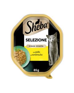 Sheba Selezione Δισκάκι Κοτόπουλο σε Σάλτσα 85gr