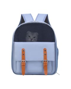 Pet Τσάντα Μεταφοράς Μπλε 32x25x39cm