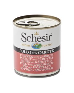 Schesir Dog Κοτόπουλο & Καρότα σε Ζελέ 285gr