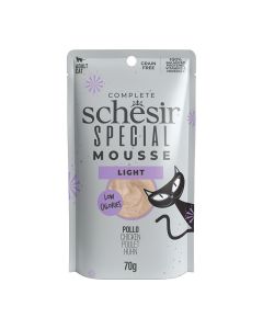 Schesir Cat Special Light Μους Κοτόπουλο 70gr