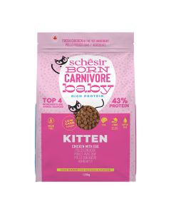Schesir Kitten Born Carnivore Κοτόπουλο & Αυγό 1.25kg