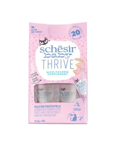 Schesir Cat Baby Thrive Pouch Κοτόπουλο & Συκώτι 160gr