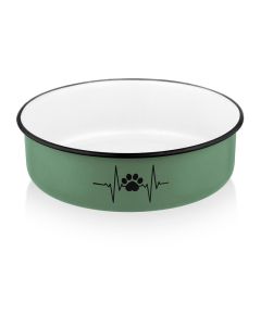 Pet Bowl Μπολ Ανοξείδωτο με Αντιολισθητική Βάση 500ml