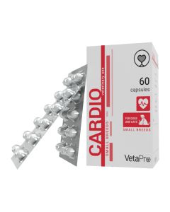 VetaPro Cardio Small Breeds & Cats 60 tabs