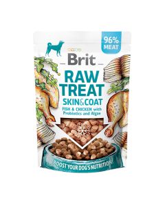 Brit Dog Raw Treat Skin & Coat Fish & Chicken 40gr