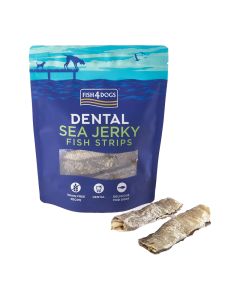 Fish4Dogs Dental Sea Jerky Fish Strips 100gr