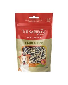 Tail Swingers Dual Flavor Μαλακές Λιχουδιές με Αρνί & Ρύζι 125gr