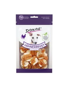 Dokas Λιχουδιές Dried Chicken Breast & Banana 70g