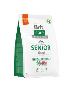 Brit Care Hypoallergenic Dog Senior Lamb & Rice 3kg