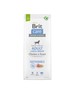 Brit Care Sustainable Dog Adult Large Chicken & Insect 12kg