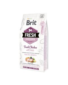 Brit Fresh Chicken Dog Junior Healthy Growth 12kg