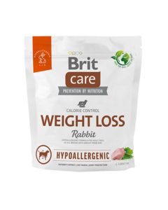 Brit Care Hypoallergenic Dog Adult Weight Loss Rabbit & Rice 1kg