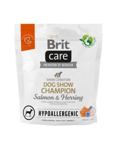Brit Care Hypoallergenic Dog Adult Show Champion Salmon & Herring 1kg