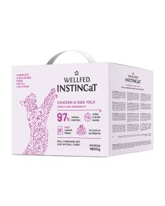 Wellfed InstinCat Chicken & Egg Yolk 1.8kg