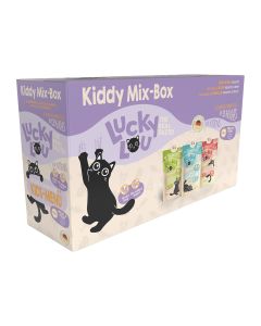 Lucky Lou LifeStage Kitten Mix Box 6x125gr 5+1 Δώρο