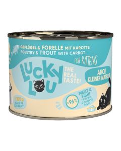 Lucky Lou LifeStage Kitten Πουλερικά & Πέστροφα 200gr