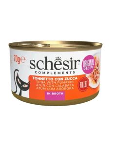 Schesir Cat Broth Τόνος με Κολοκύθα 70gr