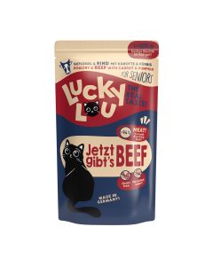 Lucky Lou LifeStage Senior Πουλερικά & Βοδινό 125gr