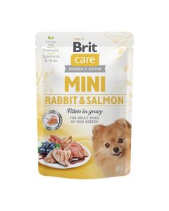 Brit Care Mini Dog Adult Rabbit & Salmon 85gr
