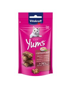 Vitakraft Cat Yums Λιχουδιές Γεμιστές με Συκώτι 40gr