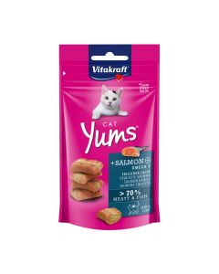 Vitakraft Cat Yums Λιχουδιές Γεμιστές με Σολομό 40gr